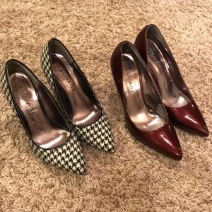 Lot of 2 pairs of Rampage Heels